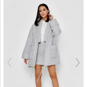 Padded Puffy Jacket Coat with big pockets